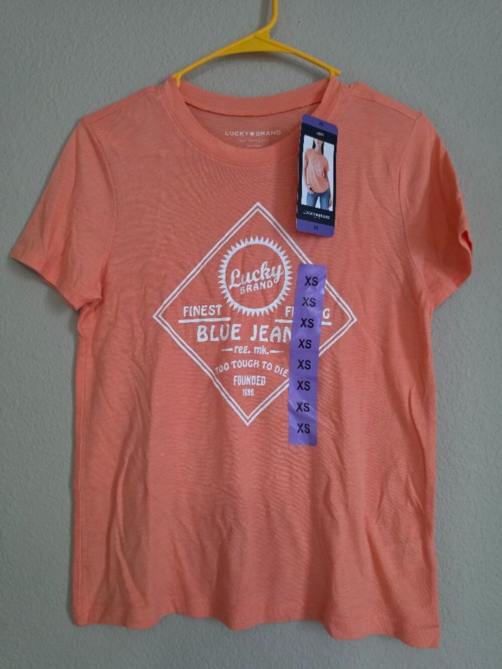 Lucky Brand Women's Short-Sleeved T-Shirt Size XS NWT